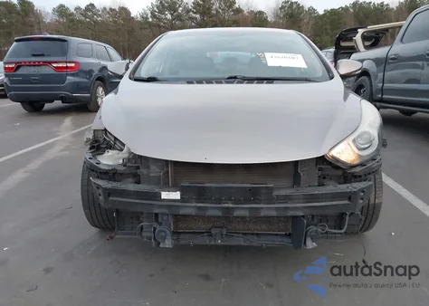 2014 Hyundai Elantra Limited from USA, damaged, VIN 5NPDH4AE9EH480660